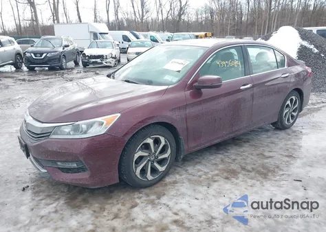 2017 Honda Accord Ex-L из США, поврежденный, VIN 1HGCR2F80HA069399